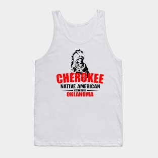 Cherokee Indian First American Nation Tank Top